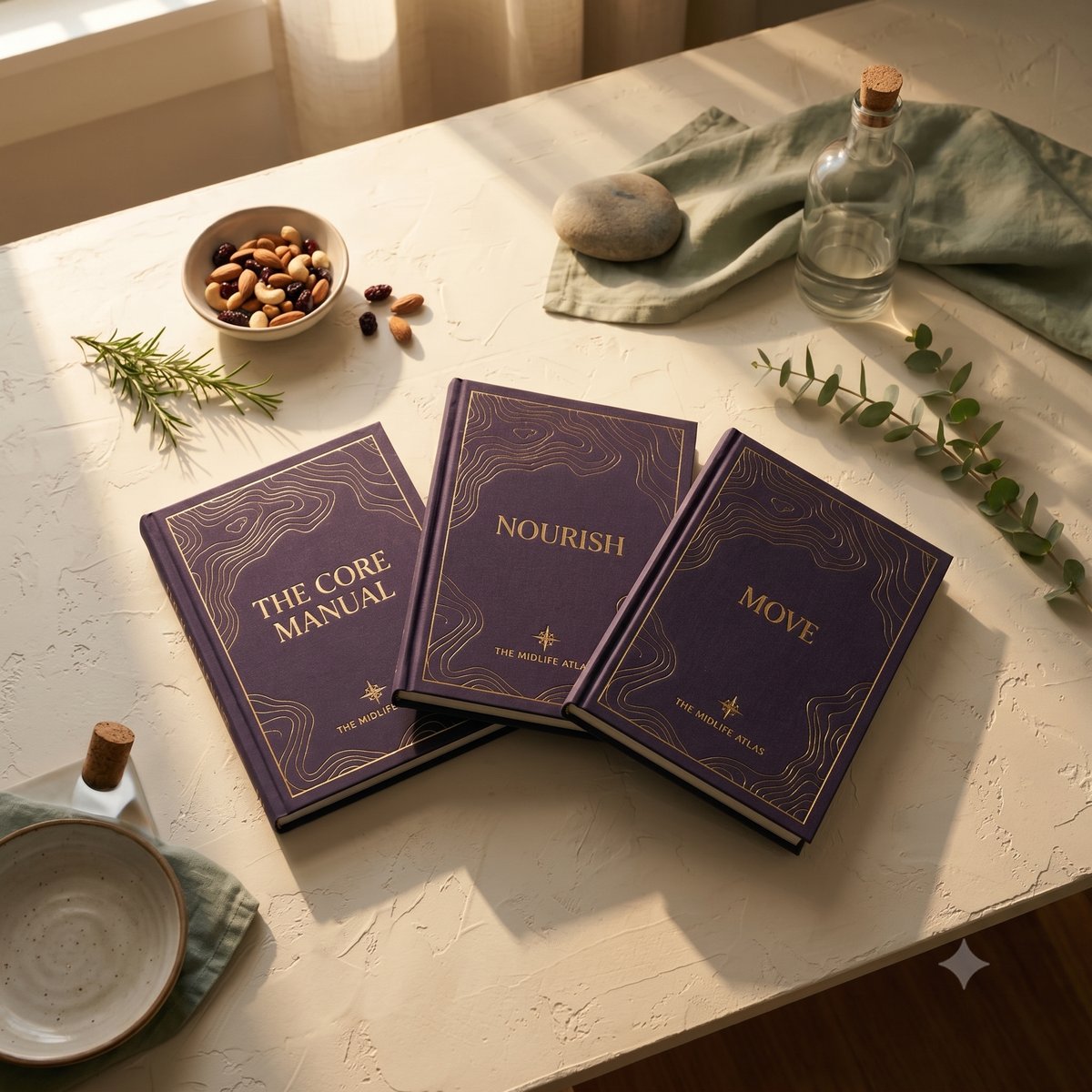 The Core Manual, Nourish, and Move — 3-Volume Bundle