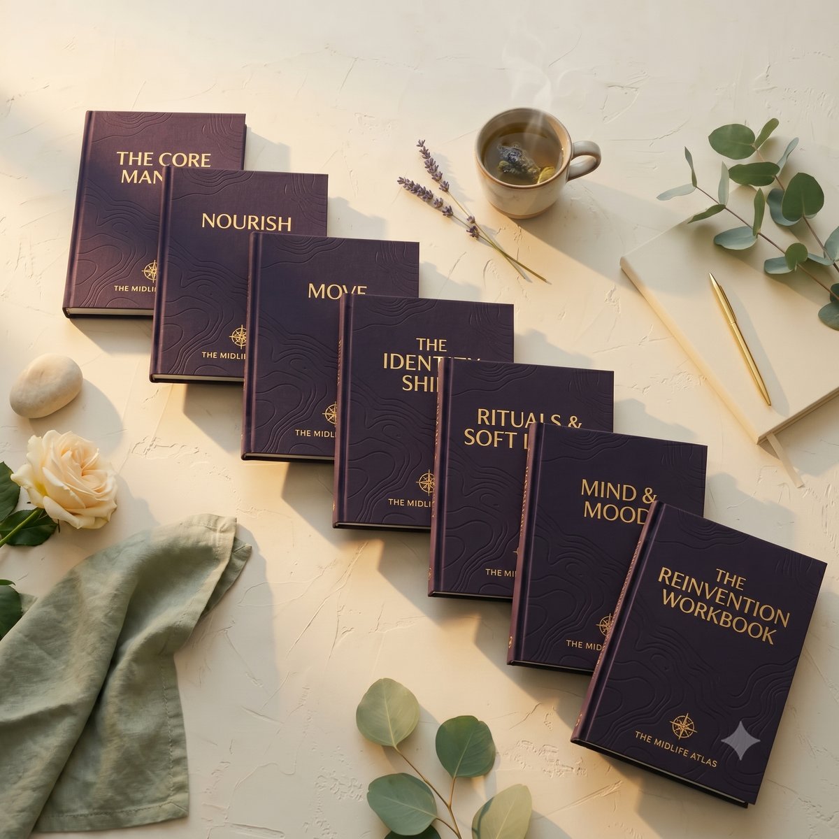 All 7 volumes of The Midlife Atlas — Complete Library